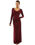 PattyBoutik Women's Hoodie Pocket Blouson Maxi Dress