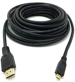DragonTrading Micro HDMI Cable For All Go Pro Hero Action Camera Models. Allows Viewing Of Camera Footage On TV Or Display - GoPro Hero 8, 9 10, 11 and 12 Require a Media Mod. Length 1.5 Metre