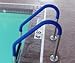 FibroPool Swimming Pool Hand Rail Cover - Neoprene Comfort Grip - Slip and Heat Resistant for Railing - 4 feet, Royal Blue