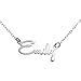 Name Necklace In Script - Sterling Silver Personalized