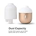 Design Accents Diffuser for Essential Oils – Ultrasonic Aroma Diffuser with 2 in 1 100ml and 500ml Dual Capacity, Matte Goldthumb 1
