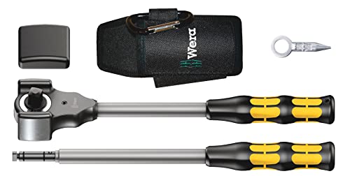 Wera 8002 C Koloss Combination Ratchet Hammer, All Inclusive Set, 1/2 Drive x 341 mm, 5pc, 05133862001, Silver