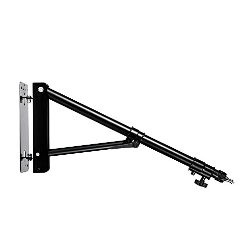 Fovitec StudioPRO - 1x Extending Wall Mounting Boom Arm for Photo/Video Lighting - [Universal][Studio Friendly][Flexible][Stability]