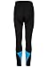 Cycling Pants for Womens,3D Padded Breathable Capri Pants Ankle Length Cycling Tights Inner Drawstring