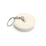 Elecday Off-White Rubber Stopper Bathtub Sink Wash Basin Plug