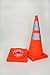 Eurow Reflective Safety Cone with Nighttime LED Lights Multipurpose Traffic Sports Extendable Collapsible 28 Inches