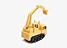 Inductive Truck Magic Pen Car Follow Trail Inductive Car Tank Truck Toy for Kids - Yellow Truck