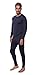 Men Thermal Performance Underwear Set by Outland; Base Layer; Soft Fleece; Warm Long Sleeve Shirt and Long Johnsthumb 3