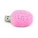 Usbkingdom 32GB USB 2.0 Flash Drive Novelty Cartoon Pink Brain Shape Thumb Drives Memory Stick Pendrive
