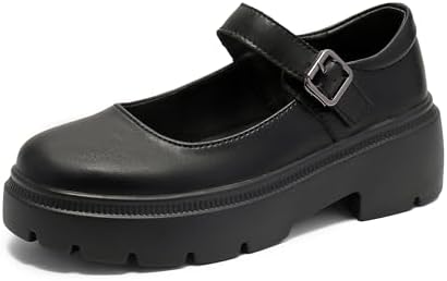 Touchmosees Women's Mary Janes Shoes Platform Dress Chunky Pumps Oxfords Low Heel Round Toe Ankle Strap Pumps Wedges Shoes Black 37 price in UAE | Amazon UAE | kanbkam Touchmosees Women's Mary Janes Shoes Platform Dress Chunky Pumps Oxfords Low Heel Round Toe Ankle Strap Pumps Wedges Shoes Black 37 price in UAE | Amazon UAE | kanbkam