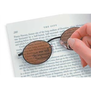 Optx2020 PeelAway Magnifying Lenses, 3.0, Clear, PR