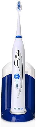 Smile 365 Ion-Sonic Rechargeable Toothbrush with Two Brush Heads (Blue)