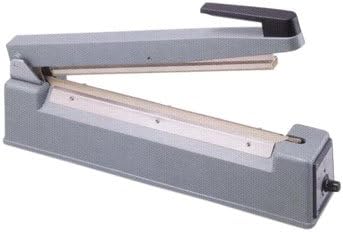 12 in. 600W TEW Impulse Hand Bag Sealer with Spare Kits, 0.2 in. Seal Width