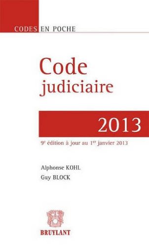 Code judiciaire