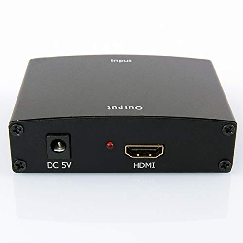 Dalkeyie Vga to Hdmi Converter with Audio Vga to Hdmi Iron Box Vga to Hdmi Video 1080P Plug and Play Easy to Carry