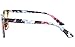 BEISON Computer Glasses Anti Blue Light Anti-glare Anti-fatigue Computer/TV Electromagnetic Radiation Protection (Flowers, 53mm)