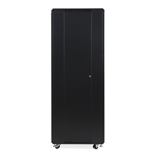37U LINIER Server Cabinet - Glass/Glass Doors - 24" Depth