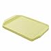 Doryh 4 Pack Rectangular Fast Food Serving Tray, Plastic Restaurant Serving Tray