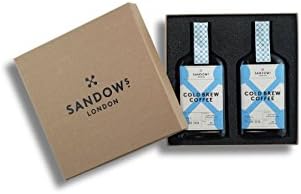Sandows 200ml Glass Flask Gift Box