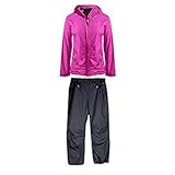 Cheetah Ladies Ripstop Jacket and Pant Rain Suit Set