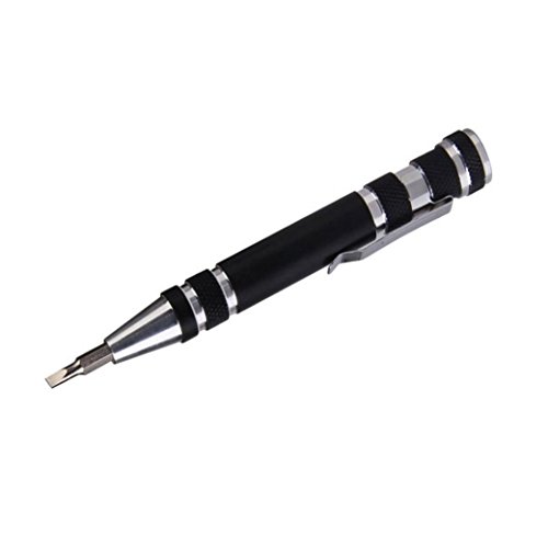 SANNYSIS 8 In 1 Pocket Repair Tool Kit (black)