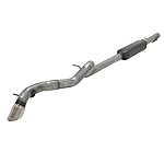 Flowmaster 817674 American Thunder 409S Single Rear Exit Cat-Back System with Moderate Sound