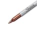 Sharpie 1829200 Metallic Fine Point Permanent Marker, Bronze, 4-Pack