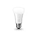 Philips Hue White Ambiance A19 60W Equivalent Dimmable LED Smart Bulb (Works with Alexa Apple HomeKit and Google Assistant)