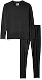 9M Men’s Ultra Soft Thermal Underwear Base Layer Long Johns Set with Fleece Lined