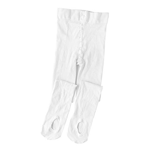 image for HETH 2 Pairs Ballet Tights for Girls,Dance Convertible Ballet Tights,U