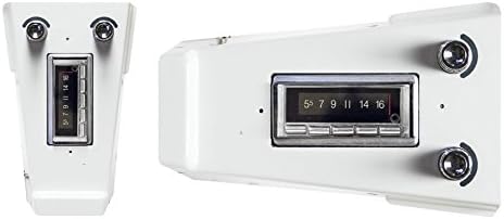 1963-1967 Chevrolet Corvette 300 watt USA-740 AM FM Car Stereo/Radio with built-in Bluetooth, AUX Inputs, Color Change LCD Digital Display
