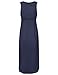 Milk Nursingwear Women's High-Low Nursing Dress-L-Navy