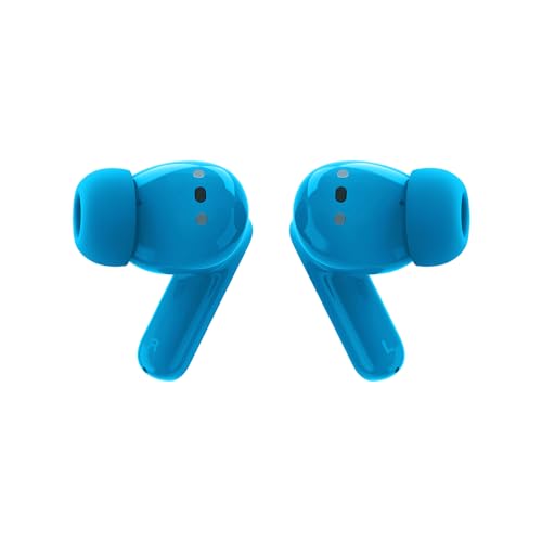 Audífonos Moto Buds Bass, cancelación de Ruido Inteligente, ultraligeros y Repelente al Agua Azul