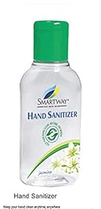Smartway Hand Sanitizer 55ml - Neem & Tulsi flavour (Pack of 5)