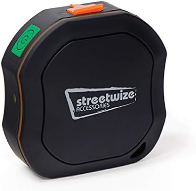 Streetwize – Rechargeable Anti-Theft Vehicle Tracking GPS, Portable Slim Easy Hidden - App Operated, Realtime GPS Tracker Live Updates GEO Fencing Easy to USE (SWTRACK1)