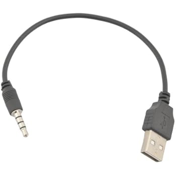 Amazon.com: USB Female to AUX 3.5mm Male Jack Plug Audio ... rotary wing audio plug wiring 