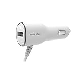 PURE GEAR 3.4-Amp Usb/Lightning Corded Car Charger - Retail Packaging - White