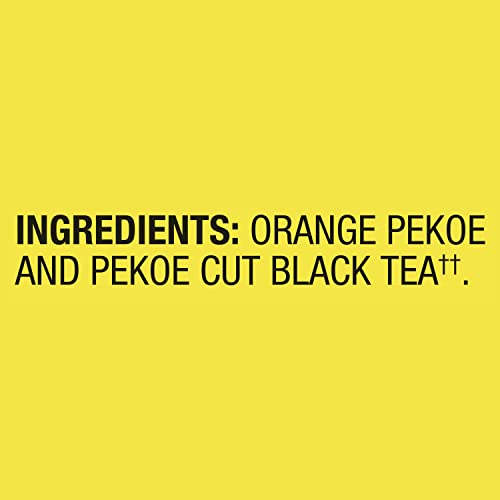 LIPTON BLACK TEA BAGS, HOT OR ICED, BLACK TEA WITH CAFFEINE, 100CT