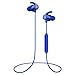 SoundPEATS Bluetooth Earphones, Wireless 4.1 Magnetic Earphones, in-Ear IPX6 Sweatproof Headphones with Mic (Superior Sound with Upgraded Drivers, APTX, 8 Hours Working Time, Secure Fit Design)-Blue