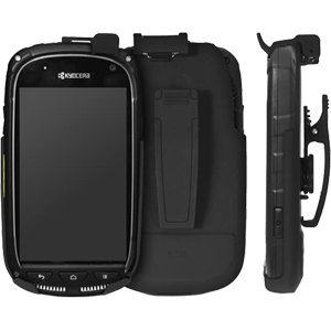 Kyocera Torque E6710 Premium Holster with Swivel Belt Clip and Secure Top Latch