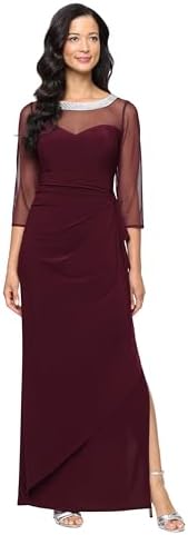 alex evenings 3 4 sleeve belted sheath dress Amazon.com: Alex Evenings Women's Short Stretch Crepe Sheath Cocktail Dress with Embellished Neckline and Puff Shoulder Elbow Sleeves, Navy, 4 : Clothing, Shoes & Jewelry