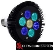 Coral Compulsion 14w Par30 LED 22k SuperBlu Reef Light