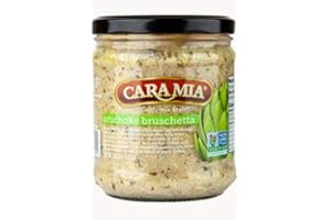 CARAMIA Cara Mia California Style Artichoke Bruschetta, 14.8 Oz. (2 Pack)