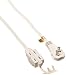General Electric 50360 2 Pack 6ft. 2-Outlet Wall Hugger Extension Cord, White