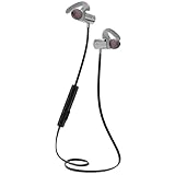Bluetooth Headphones, Chamfind V4.2 Wireless Magnetic Sports with Microphone Bluetooth Earphone IPX5 Waterproof Stereo Bluetooth Headsets with Noise Cancellation for all Serices(Grey) - Fozento