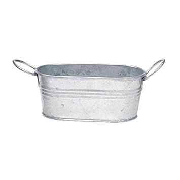 XCLOU 392220 Seau en Acier galvanisé à Chaud 11 l, 30 cm, Vert, Standard