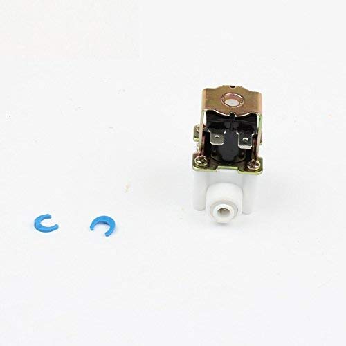 Electric Solenoid Valve Magnetic DC 12V Water Air Inlet Flow Switch 1/4" Quick Access General Access 12v (12v Normally Closed)