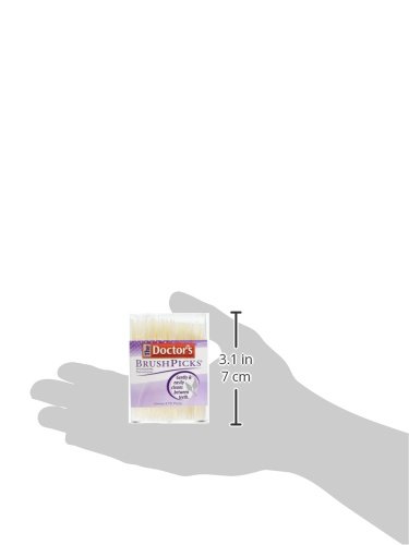 The Doctor's BrushPicks Interdental Toothpicks | Helps Fight Gingivitis | 275 Picks