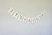 It's A Girl Banner Laser Cut Felt 50 inches wide - Pink White Gold Shimmer Glitter Hearts and Polka Dot