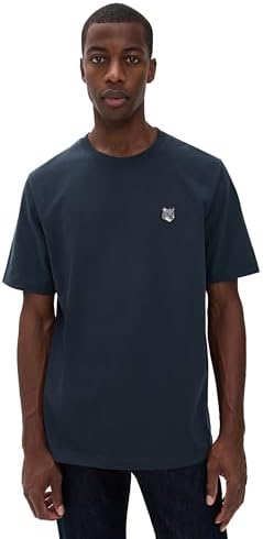 Maison Kitsuné Men's Fox Head Patch Classic Sweatshirt, Black, M